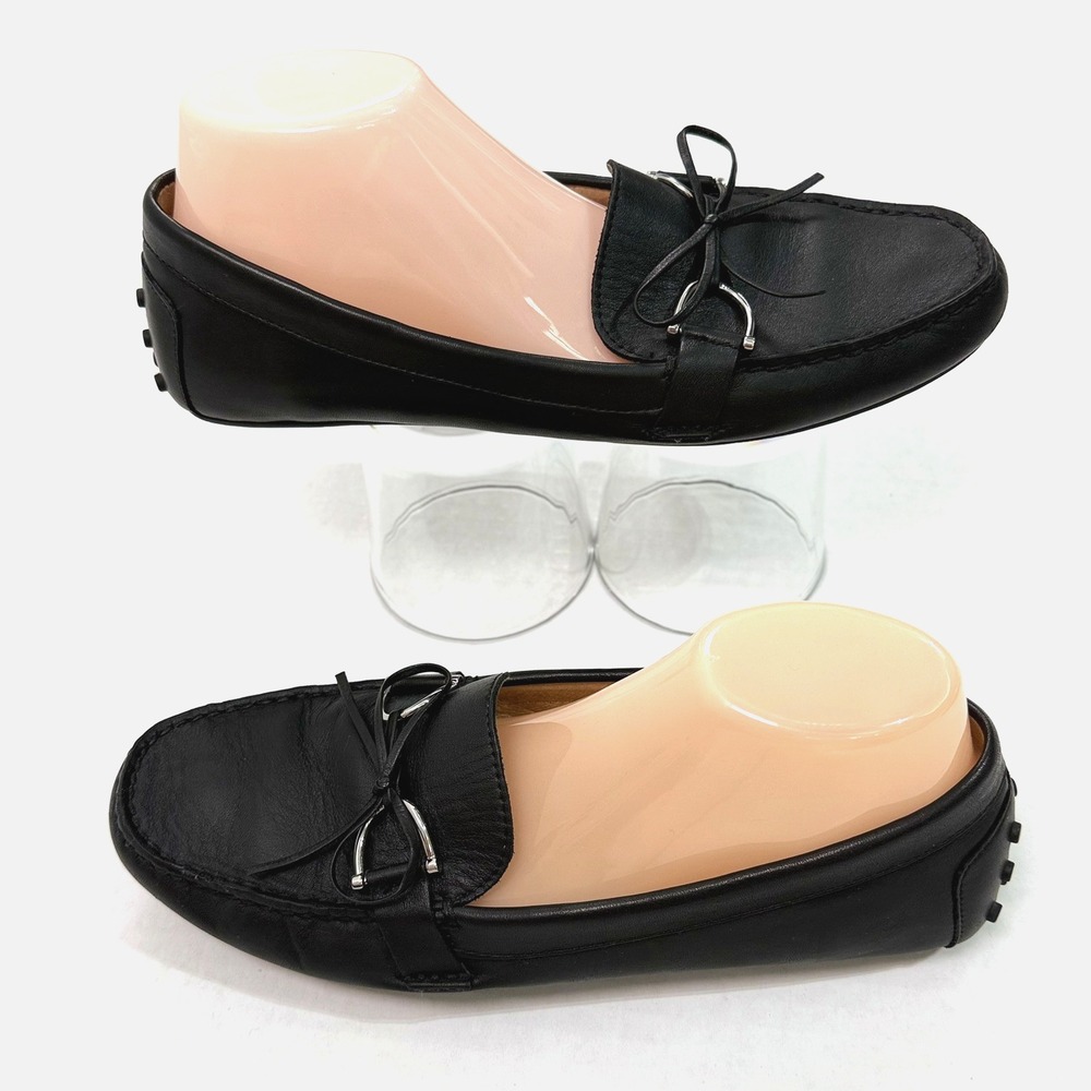 Ralph Lauren Briley Driving Moccasin Loafer Shoes Women US 9.5 B Leather Slip On